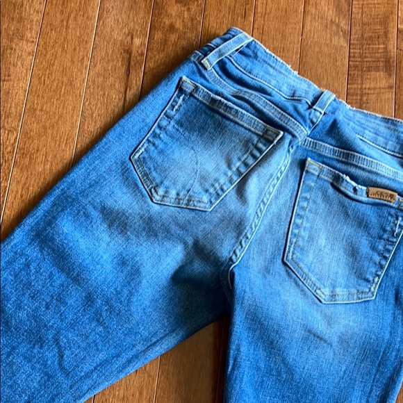 High rise skinny distressed denim - Picture 4 of 5